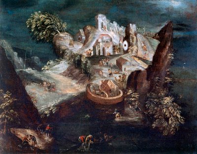 Paysage anthropomorphique, vers 1613-1650 - Matthaus Merian