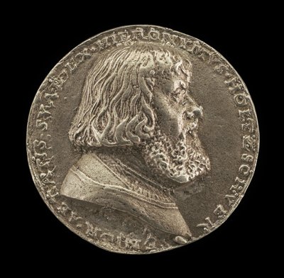 Hieronymus Holzschuher, 1469-1529, Patricien de Nuremberg [avers], 1529 - Matthes Gebel