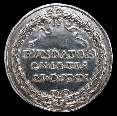 Inscription dans une Couronne [revers], 1530 - Matthes Gebel