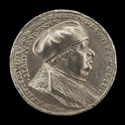Lorenz Truchsess von Pommersfelden, 1473-1543, doyen de la cathédrale de Mayence [avers] - Matthes Gebel