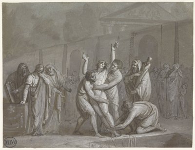 Exécution romaine - Mattheus Ignatius van Bree