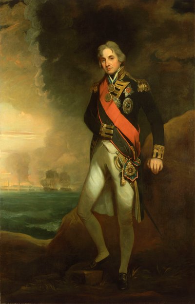Contre-amiral Horatio Nelson - Matthew (attr.to) Shepperson