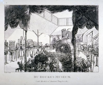 Musée de Dubourg, Grosvenor Street, Westminster, Londres, 1818 - Matthew Dubourg