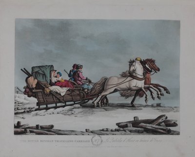 La voiture de voyage russe d