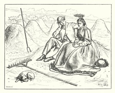 Dans le trèfle - Matthew James (attr. to) Lawless