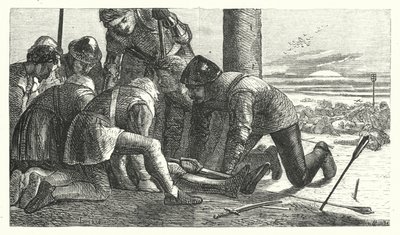 La légende de la plume du prince - Matthew James (attr. to) Lawless