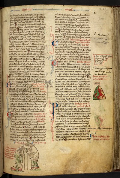 Roger Nigel, évêque de Londres, consacrant Edmond d
