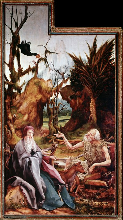 Saint Antoine le Grand et Saint Paul dans le désert, Retable d