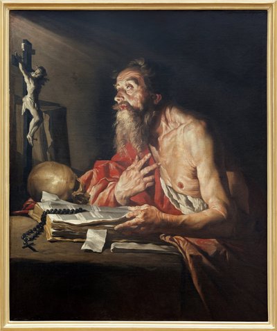 Saint Jérôme, Peinture à l