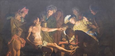 La mort de Sénèque - Matthias (c.1600 p.1650) Stomer
