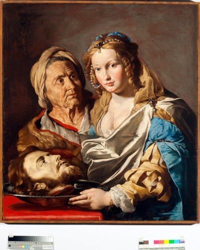 Salomé avec la tête de Saint Jean-Baptiste sur un plateau d