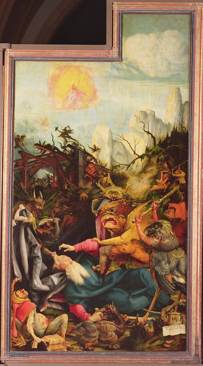 La Tentation de Saint Antoine, du Retable d