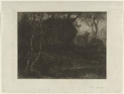 Forêt avec chevreau - Matthijs Maris