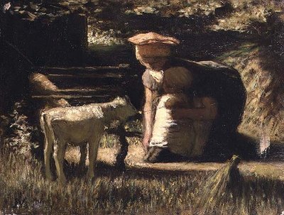 Faire connaissance (Le petit chevreau) - Matthijs Maris