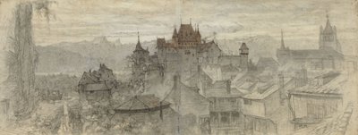 Vue de Lausanne II - Matthijs Maris