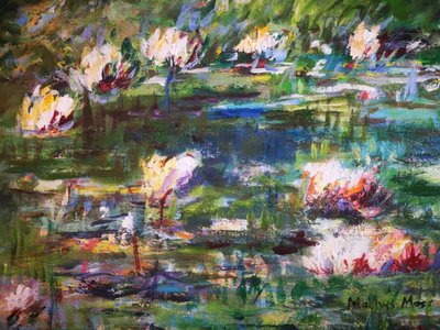 Des nénuphars aux couleurs éclatantes - Matthys Moss