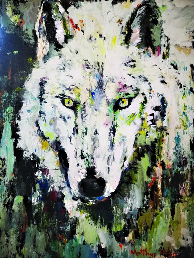 Le regard du loup blanc - Matthys Moss
