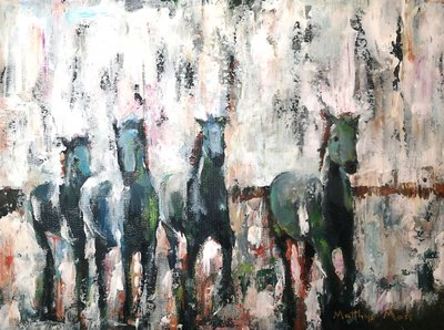Les chevaux sauvages galopent - Matthys Moss