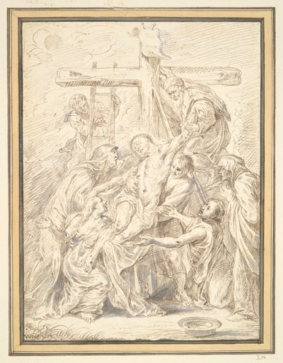 Descente de croix - Matthys van den Bergh