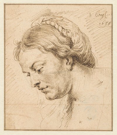 Tête de femme - Matthys van den Bergh