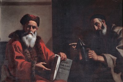Diogène et Platon - Mattia Preti