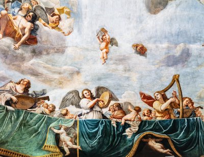 Concerts des anges (détail) - Mattia (1613 99) Preti