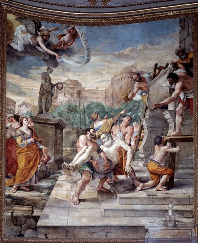Mise au tombeau de Saint André - Mattia Preti