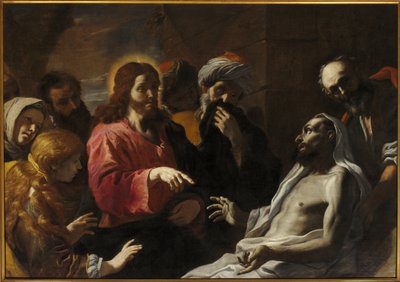 Résurrection de Lazare, seconde moitié du XVIIe siècle - Mattia (1613 99) Preti