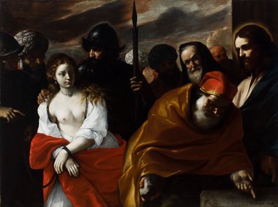 Christ et la Femme Prise en Adultère - Mattia Preti