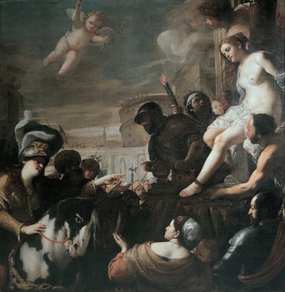 Clorinda sauve Olindo et Sophronia - Mattia Preti