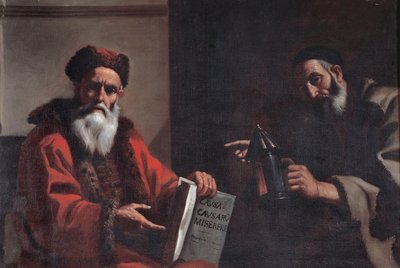Diogène et Platon, 1649 - Mattia Preti