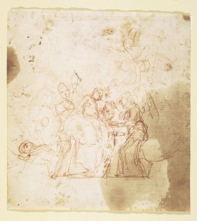 Saint Jean-Baptiste enfant assisté par des anges (?) - Mattia Preti