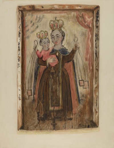 Retable (Notre-Dame du Carmel) - Maude Valle