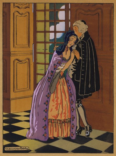 Illustration pour Histoire de Manon Lescaut - Maurice Berty