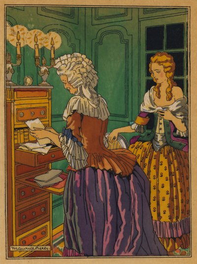Illustration pour Les Liaisons Dangereuses par Choderlos De Laclos - Maurice Berty