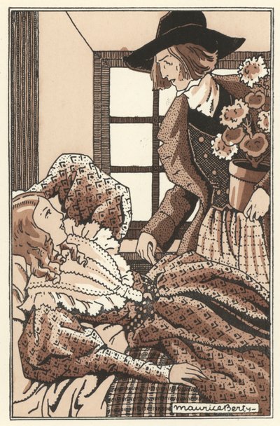 Illustration pour Scènes de la vie de bohème par Henri Murger - Maurice Berty