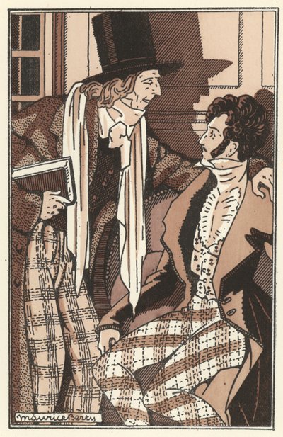 Illustration pour Scènes de la vie de bohème de Henri Murger - Maurice Berty