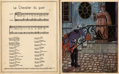 Le chevalier de la garde. Comptine (chanson pour enfants) - Maurice Berty