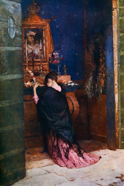 Une Prière à la Madone, vers 1877-1912, 1912 - Maurice Bompard