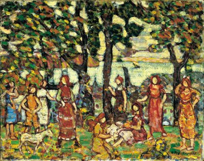 Automne, vers 1918-1923 - Maurice Brazil Prendergast