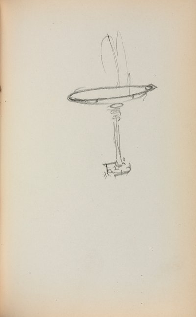 Carnet de croquis italien : Fontaine page 145, 1898-1899 - Maurice Brazil Prendergast