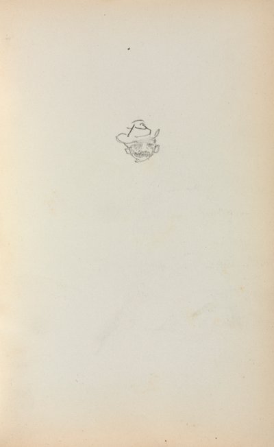 Carnet de croquis italien : Tête d