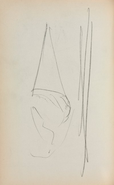 Carnet de croquis italien : Voile page 69, 1898-1899 - Maurice Brazil Prendergast