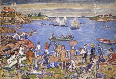 Près de Gloucester - Maurice Brazil Prendergast