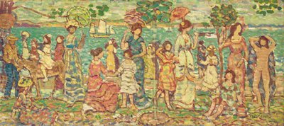 Promenade, c.1914-15 - Maurice Brazil Prendergast