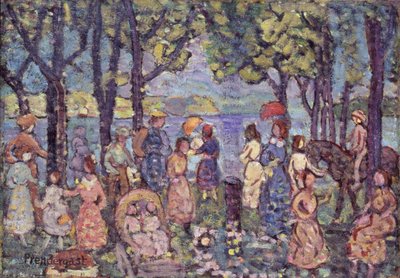 Été, Nouvelle-Angleterre, 1912 - Maurice Brazil Prendergast
