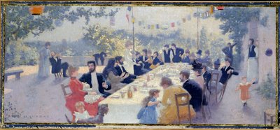 Le Festin de mariage - Maurice Chabas