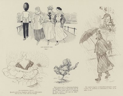 Illustration pour La Vie De Londres par Mars - Maurice Charles Mathieu Bonvoisin