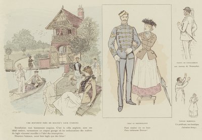 Illustration pour La Vie De Londres par Mars - Maurice Charles Mathieu Bonvoisin