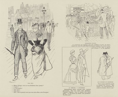 Illustration pour La Vie De Londres par Mars - Maurice Charles Mathieu Bonvoisin